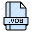 Vob Archivo Extension De Archivo Icono