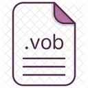 Vob Archivo Documento Icono