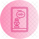 Voice Recognition Info Center Speech Recognition Icon