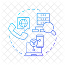 Voip Voice Recognition Business Communication Icon