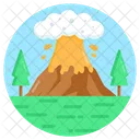 Volcano  Icon