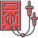 Voltmeter Multimeter Electric Tester Symbol