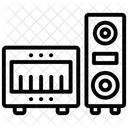 Volume Dispositivo De Saida Alto Falante De Som Ícone