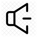 Volume Down Speaker Icon