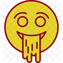 Vomit Vomiting Emotions Icon