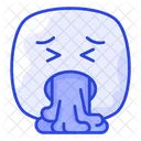 Vomiting Vomit Illness Icon