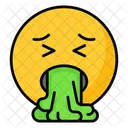 Vomiting Vomit Illness Icon