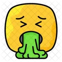 Vomiting Vomit Illness Icon