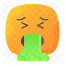 Vomiting Vomit Illness Icon