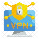 Vpn Computer Laptop Icône