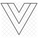 Vue Js Thinline Icon Symbol