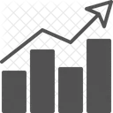 Wirtschaft Grafik Diagramm Symbol