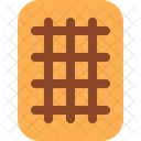 Waffle Belgian Snack Icon