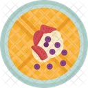 Waffle Bakery Food Icon