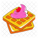 Waffles Belgian Waffles Waffle Breakfast Symbol