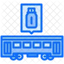 Spray Paint Train Wagon Icon