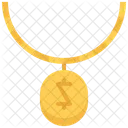 Dollar Halskette Kette Symbol