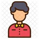 Waiter Avatar Hotel Icon