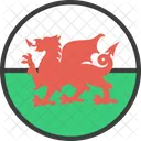 Wales Walisisch Europaisch Symbol