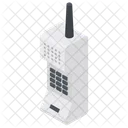 Military Mobile Police Transmitter Walk Talker Icon