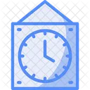 Wall Clock Timepiece Clock Decor Icon