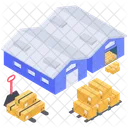 Warehouse Storeroom Storehouse Icon