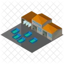 Storage Warehouse Property Icon