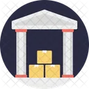 Warehouse Storage Unit Icon