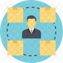 Product Head Warehouse Icon