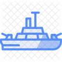 Warship Naval Vessel Battleship Icon