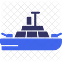 Warship Naval Vessel Battleship Icon