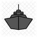 Warship Naval Military Icon