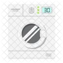 Wash Machine Clothes Icon