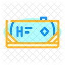 Wasserstofftank Transport Tank Symbol