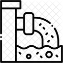 Waste Water Pollution Subsoil Symbol
