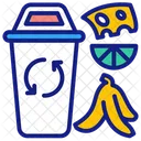 Waste Food Food Waste Garbage Icon