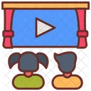 Watch Movie Summer Vacation Holidays Activity Icon