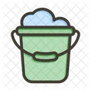 Bucket Water Cleaning Icon