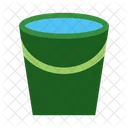 Bucket Water Cleaning Icon