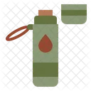 Water Camping Water Bottle Icon