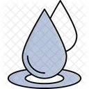 Aqua Dew Drop Icon