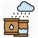 Reservoir Water Moisture Farming Icon