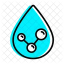 Water Molecules Quality Purity Icon