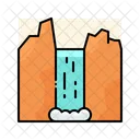 Waterfall Canyon Water Icon