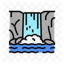 Waterfall Water Source Filter Icon