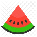 Watermelon Fruit Slice Icon