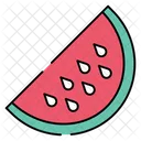 Watermelon Watermelon Slice Summer Fruit Icon