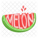 Fruit Watermelon Watermelon Slice Icône