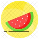 Watermelon Slice Fruit Icon