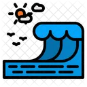 Wave Water Ocean Icon